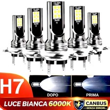 COPPIA LAMPADINE H7 LED 110W