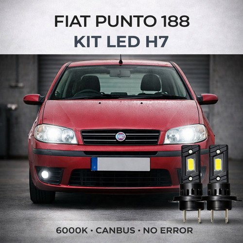 Kit led fiat punto - h7, 188
