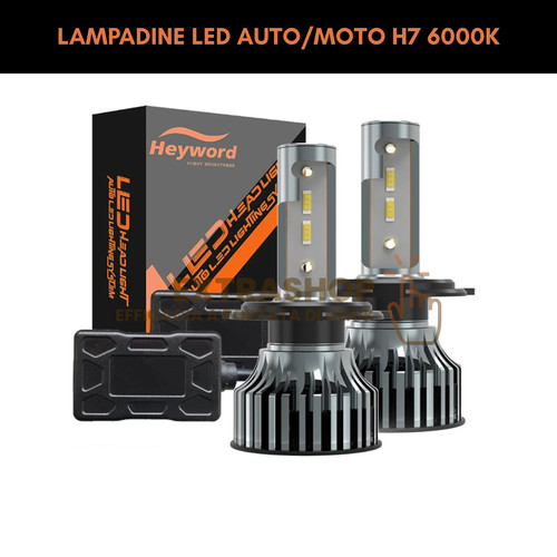 Lampadine led auto 160w - h7, |